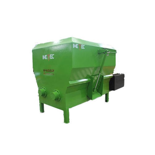 卧式立式饲料搅拌机 - Tai'an Yimeite Machinery Co., Ltd. - 固定式 / 电动机