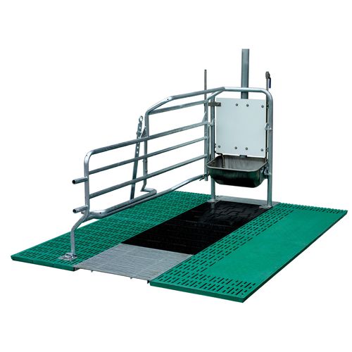 养猪场漏粪板 - Springfloor  - TecoPor B.V. - 加热
