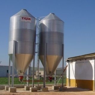 金属筒仓 - Silo de metal - TIGSA - 谷物 / 用于饲料 / 玻璃纤维