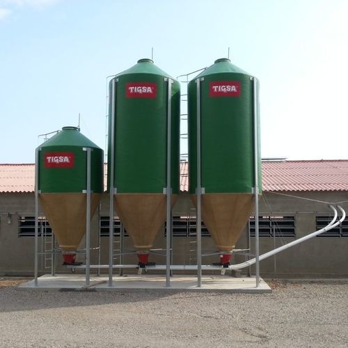 聚酯筒仓 - Silos poliester - TIGSA - 用于饲料 / 锥底 / 组合式