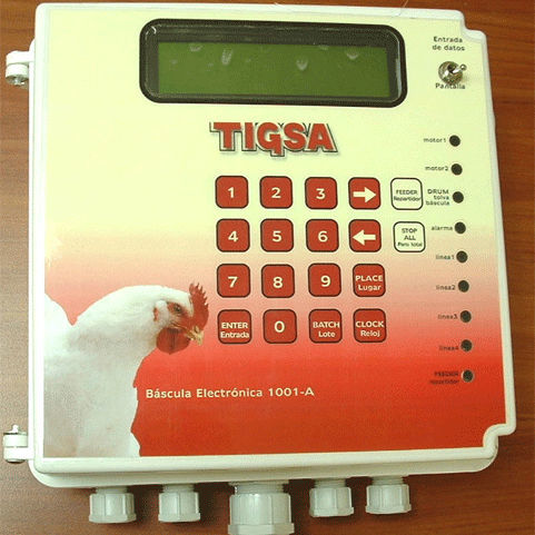 饲料称重系统 - 1001 - TIGSA - 家禽 / 数字 / 自动