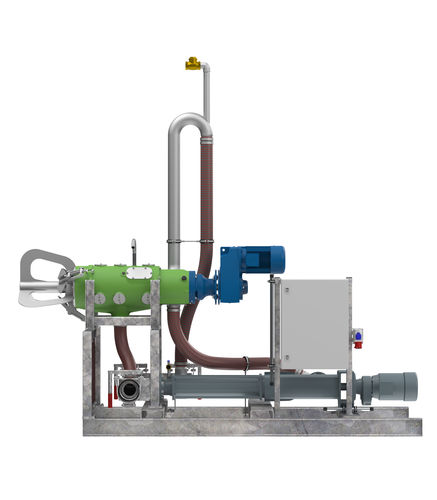 移动式粪便固液分离器 - Mobile Separation MSU light - Anaergia Technologies GmbH - 铺地 / 带泵 / 筛网