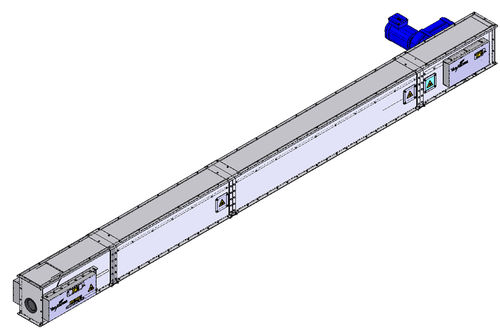 送料输送机 - Chain conveyor - Van Aarsen International B.V. - 链条 / 倾斜