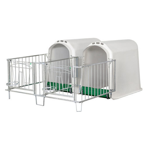 畜牧养殖饲养笼舍 - Comfort with Duo - VDK Products BV - 牛犊 / 共用 / 带院子
