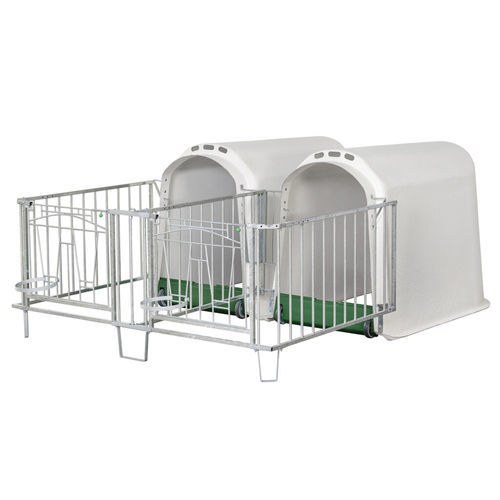畜牧养殖饲养笼舍 - Plus with Duo - VDK Products BV - 牛犊 / 共用 / 带院子