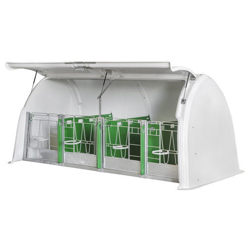 畜牧养殖饲养笼舍 - Hybrid - VDK Products BV - 牛犊 / 独立型 / 共用