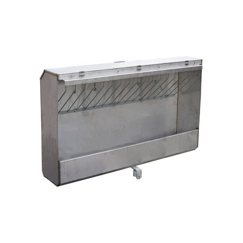 犊牛喂食器 - CombiFeeder XL - VDK Products BV - 不锈钢 / 多入口 / 干草