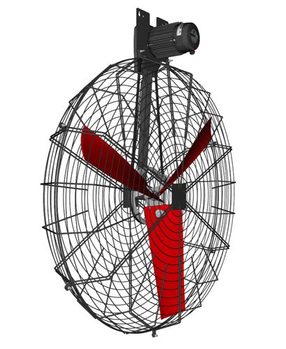 农用建筑通风风扇 - K series - Multifan - 奶场 / 空气循环 / 悬挂