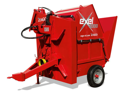 牵引式草料吹送垫床机 - EXEL 2000 - ZAGO S.R.L. - 饲料