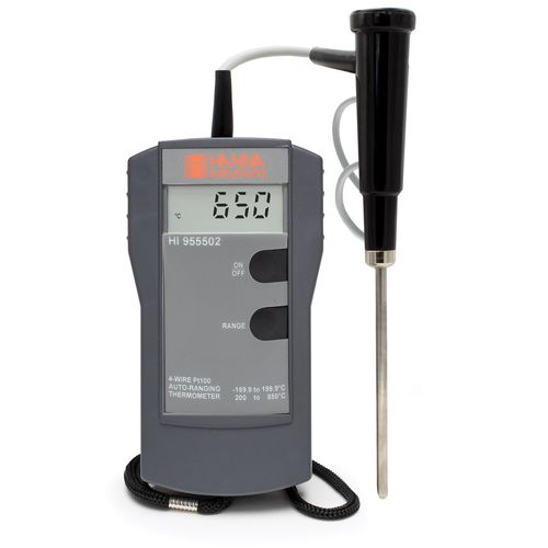 数字温度计 - HI955502 - Hanna Instruments/哈纳仪器 - 探头 / Pt100 / °C