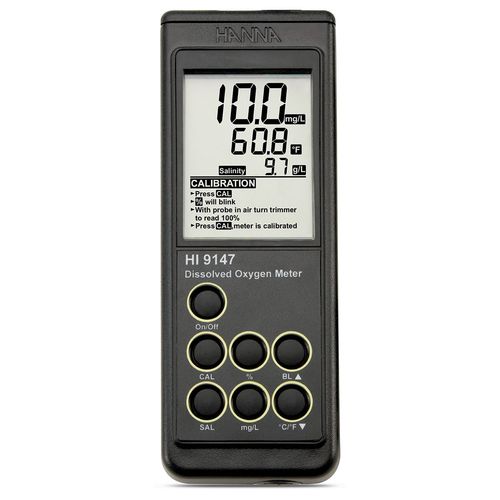溶解氧分析仪 - HI9147 - Hanna Instruments/哈纳仪器 - 温度 / 含盐度 / 便携式