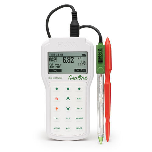 土壤分析仪 - HI98168 - Hanna Instruments/哈纳仪器 - pH值 / 便携式 / 数据记录型