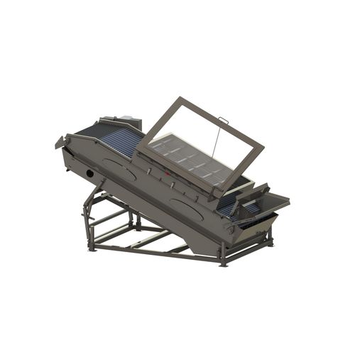 水果输送机 - CDT3608-DG - A & B Packing Equipment, Inc. - 带式 / 倾斜 / 可调高度