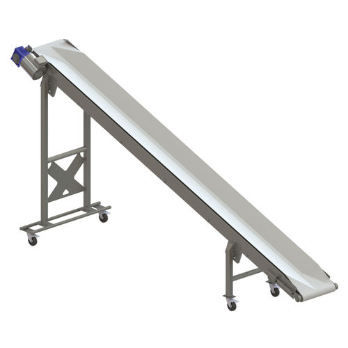 送料输送机 - U-Trough - A & B Packing Equipment, Inc. - 水果 / 带式 / 移动式