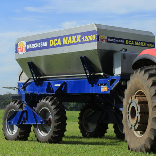 石灰施肥机 - DCA MAXX - TATU-Marchesan - 牵引式 / 干燥