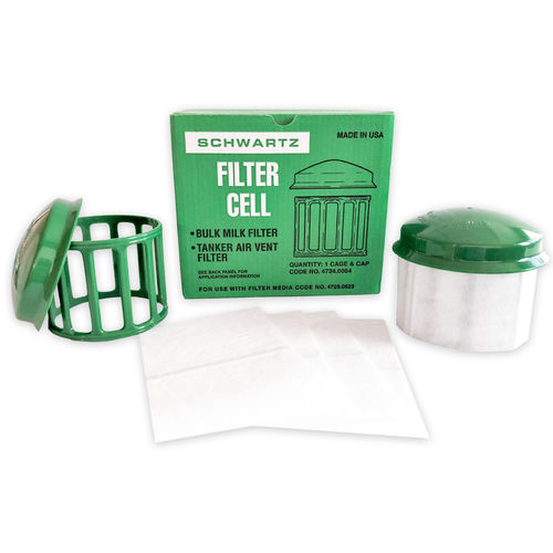 白色牛奶过滤器 - FILTER CELL™ Series - Schwartz Manufacturing Company
