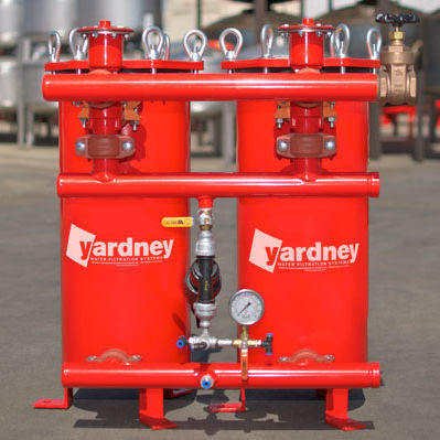 沙子灌溉过滤器 - Mini-Media™ - Yardney Water Filtration Systems - 碳钢 / 不锈钢 / 自动