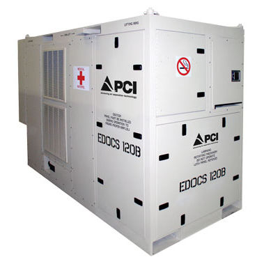 带氧气分析仪充氧器 - EDOCS 120B - PCI Gases - 带有压力调节器