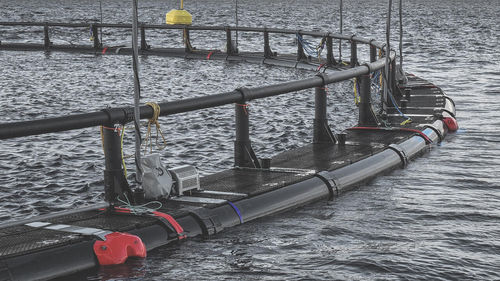 浮动鱼类养殖网箱 - PLS500R - AKVA group - 塑料 / 圆形
