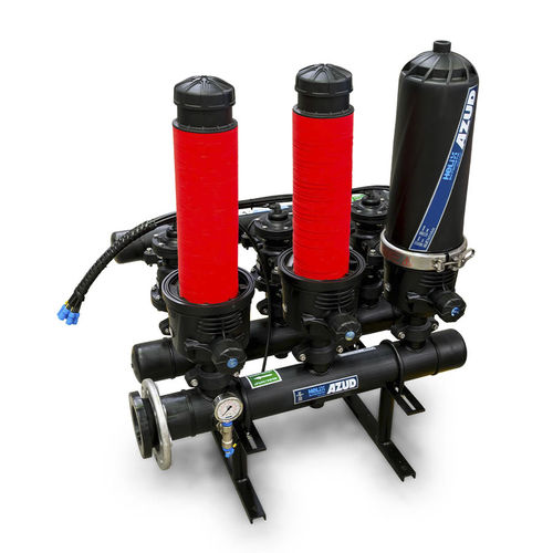 碟式灌溉过滤器 - HELIX 200 DLP - AZUD - 塑料 / 自动 / 固定式