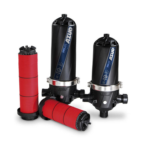 碟式灌溉过滤器 - HELIX SYSTEM - AZUD - 塑料 / 低维护 / 可调节