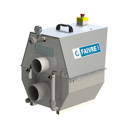 滚筒水产养殖过滤器 - Rotoclean 40 - Faivre Sarl - 水净化 / 带泵 / 钢