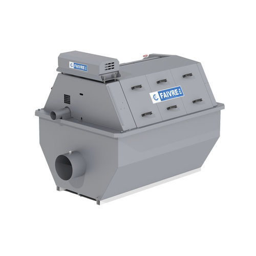 滚筒水产养殖过滤器 - Rotoclean 120 - Faivre Sarl - 水净化 / 钢 / 自洁式