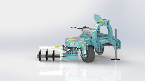 1行起垄机 - UNIVERSAL SIMPLE - Agrofer SRL - 葡萄砧木 / 片式