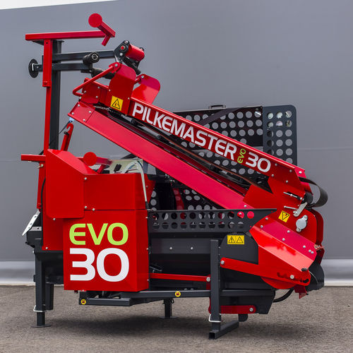 带链锯柴火处理机 - EVO 30 - Agromaster Oy - 带传送带 / PTO驱动 / 电动