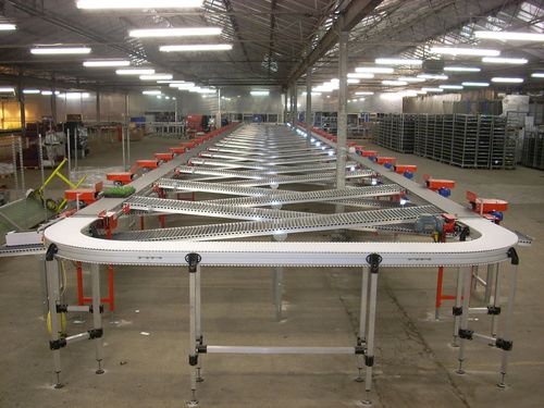 托盘输送机 - FL’EX Delivery system for trays - Flier Systems - 带式