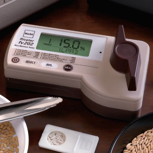 谷物水分测试仪 - Riceter fv200 series - Kett Electric Laboratory Co. Ltd. - 谷粒 / 便携式 / 数字显示