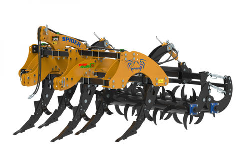 5条犁腿深松机 - SPIDER - S series - Moro Aratri - 7条铲腿 / 三点悬挂 / 带滚筒