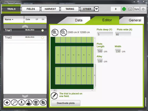 规划软件 - Easy Plant - WINTERSTEIGER Seedmech GmbH - 导航 / 播种