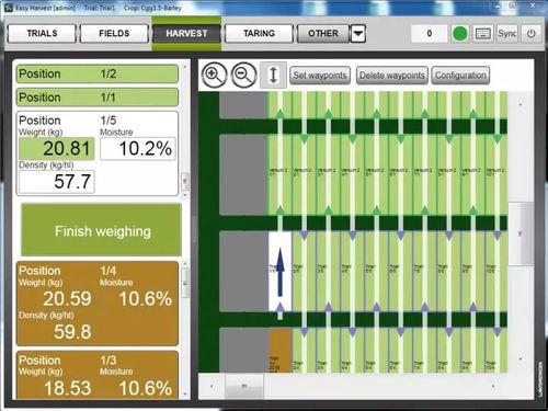 收获软件 - Easy Harvest - WINTERSTEIGER Seedmech GmbH - 管理 / 数据管理