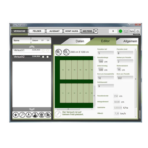 规划软件 - Easy Plant - WINTERSTEIGER Seedmech GmbH - 导航 / 播种
