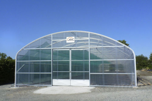 单拱温室 - SERRE PROFESSIONNELLE ADRIATIQUE - SERRES JRC - 园林花卉 / 塑料