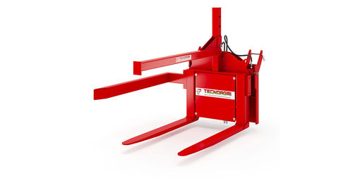 带夹固系统卸箱机 - TMT - Tecnoagri - 安装于工业车