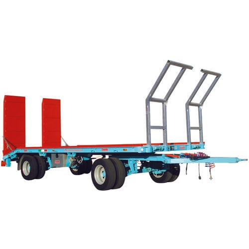 托盘拖车 - 2A140 - Crosetto srl - 半悬挂式 / 双车轴 / 农用