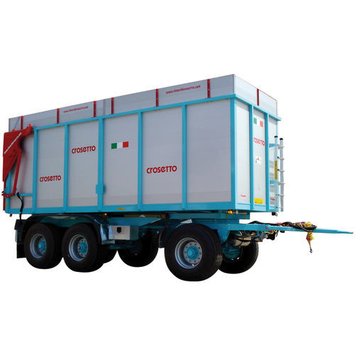倾卸式拖车 -  CMR201/202 - Crosetto srl - 3车轴 / 农用 / 24吨