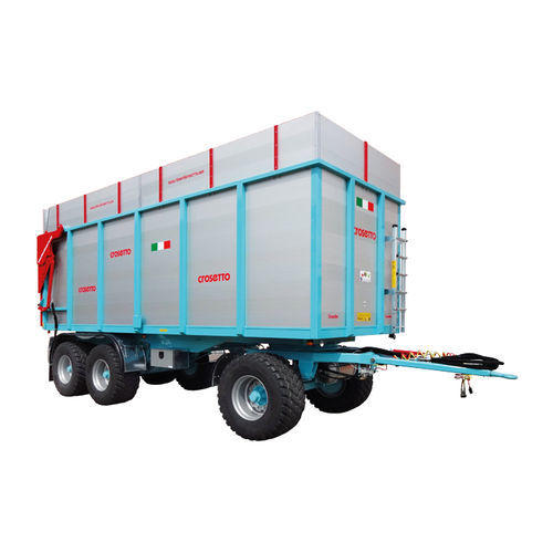 倾卸式拖车 - CMR300 - Crosetto srl - 半悬挂式 / 3车轴 / 农用