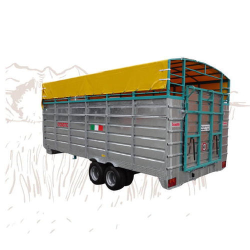 牛牲畜运输车 - 60CB/2 - Crosetto srl - 串列轮轴