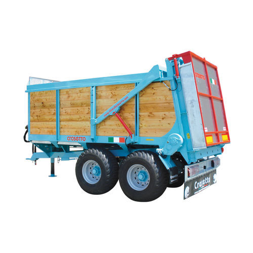 安装式有机肥抛撒车 - SPL140 4R - Crosetto srl - 垂直喷洒 / 串联
