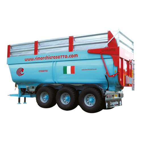 自卸拖车 - CMR180 - Crosetto srl - 半悬挂式 / 3车轴 / 农用