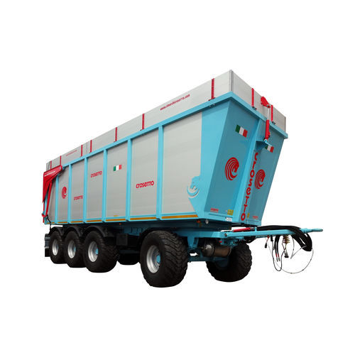 倾卸式拖车 - CMR304/305 - Crosetto srl - 悬挂式 / 4车轴 / 农用