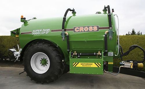 单车轴液肥撒布罐车 - Road Wash - Cross Agricultural Engineering - 承压