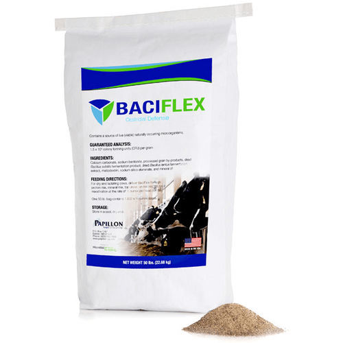 动物饲料补充剂 - BaciFlex® - Papillon Agricultural Company - 牛 / 粉末 / 用于免疫系统