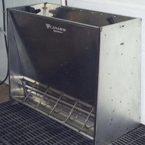 猪用食槽 - Canarm AgSystems - 钢 / 不锈钢 / 多入口