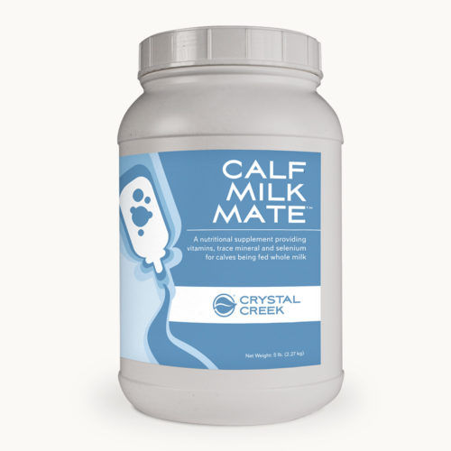 动物饲料补充剂 - CALF MILK MATE™ - Crystal Creek, Inc. - 牛犊 / 矿物质 / 维生素