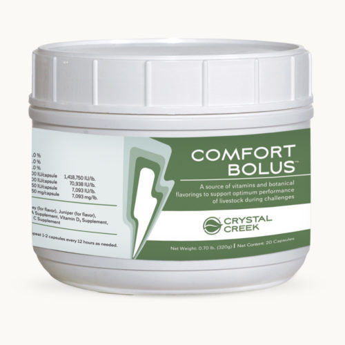 营养补充丸 - COMFORT BOLUS™ - Crystal Creek, Inc. - 牛 / 维生素