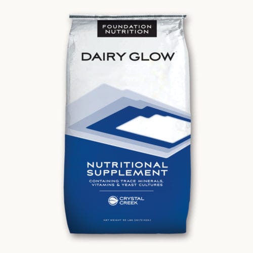 动物饲料补充剂 - DAIRY GLOW™ - Crystal Creek, Inc. - 带仔母牛 / 不产乳母牛 / 山羊